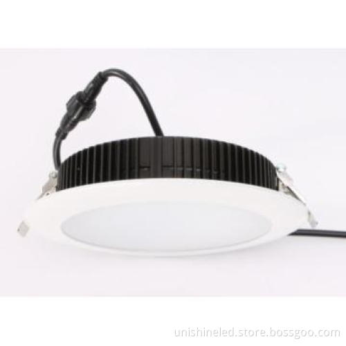 New Type 6\" Swan Black Series smd led recessed downlight